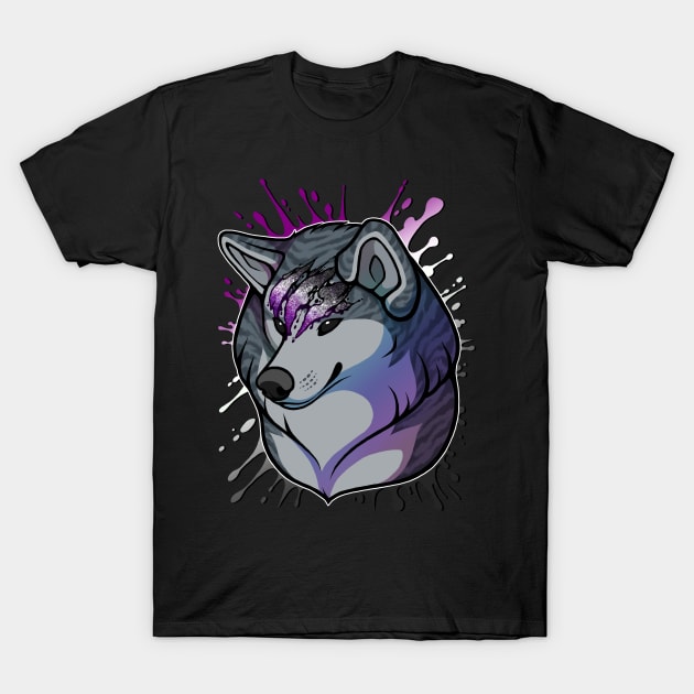 Ginga Nagareboshi Gin Pride - Ace Asexual LGBT T-Shirt by FlannMoriath